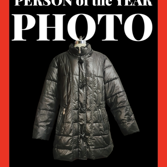 LIZ CLAIBORNE Black Jacket Plus Size 1X - Picture 5 of 14